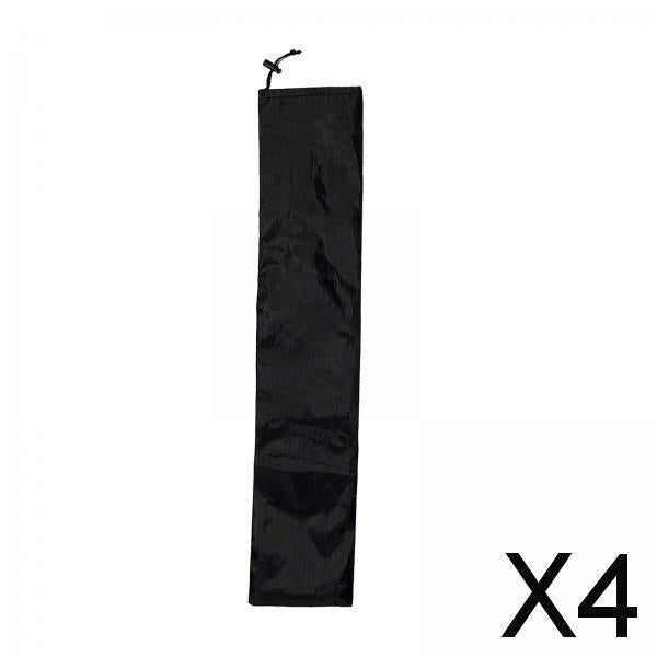 4xTrekking Pole Carrying Bag Adjustable Strap Waterproof Tent Pole Storage Bag 14cmx70 cm