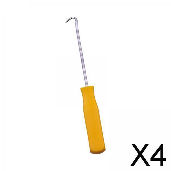 4xRacket Stringing Tool Accessory Racquet Stringing Straight Awl Fix Hand Tool Pull Hook