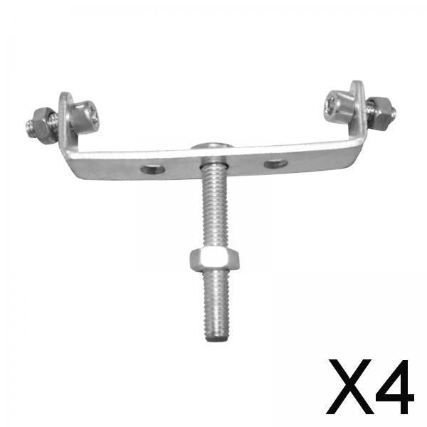 4xBike Rear Rack Mount Adapter Portable Outside for Camping Trip Mountain Bike B