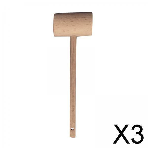 3xBeech Crab Hammer Breakable Smash-able for Shellfish Seafood Meat Chocolate