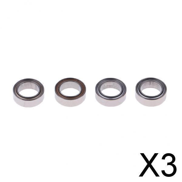 3x4Pcs RC Car Ball Bearings for 9115 9116-WJ09 Bearing (6.3x9.5x3)