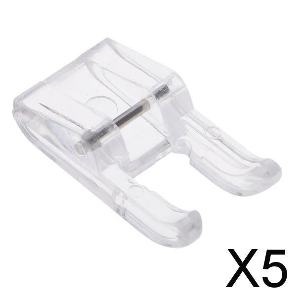 5x Sewing Machine Low Shank Open Toe Embroidery Presser Foot 8mm
