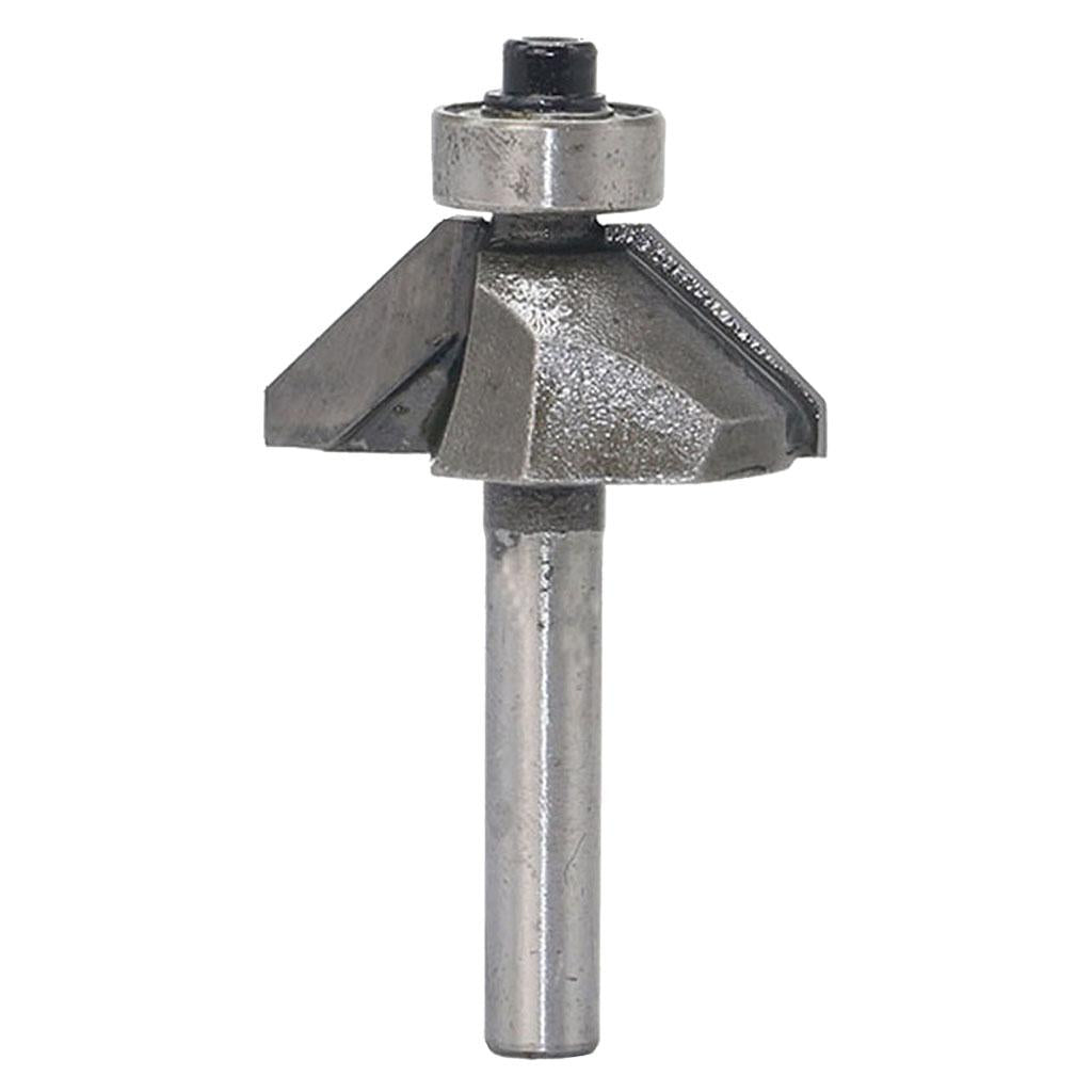 45 degrees Chamfer Router Bit for Carpentry Chamfering Rounding Beveling 4