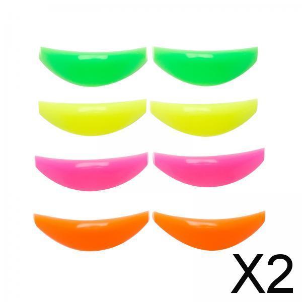 2x8 Pieces lashes lift Pads Eyelashes Separator Lifting Tool Comb for Grafting