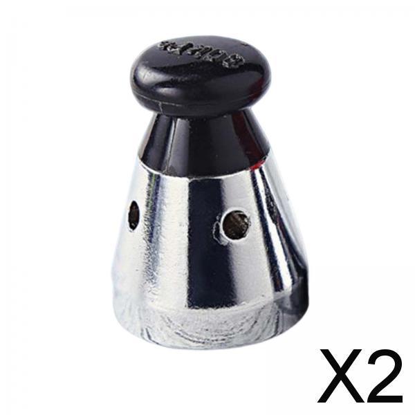 2xPressure Cooker Jigger Pressure Pressure Cooker Accessories for Pot  black