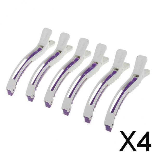 4x6Piece Hair Sectioning Clamps   Clips Salon Hairdressing Styling Tools #4