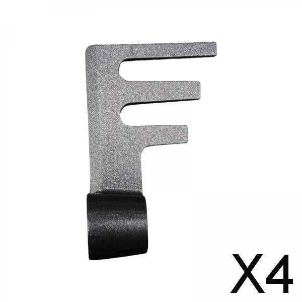 4xNonstick Bread Maker Parts Lightweight Kneading Blade Paddle for Home Baking 65x20x42mm