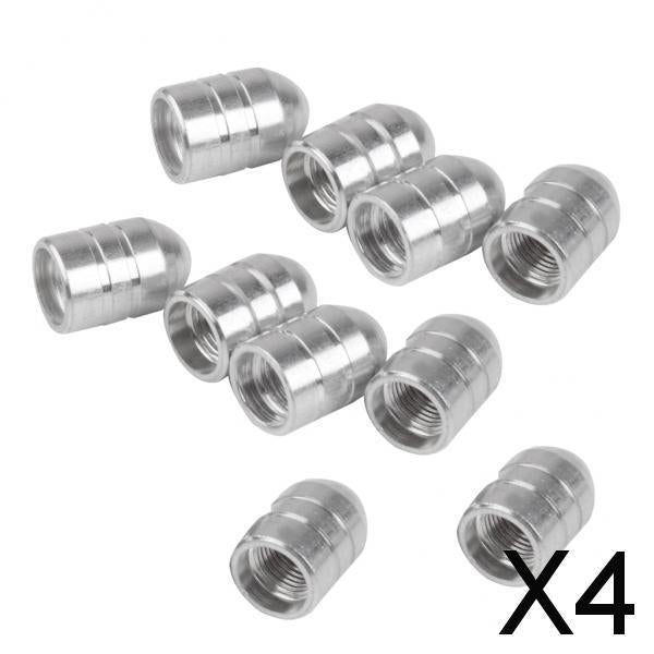 4x10pcs Car Motorcycle Tire Tyre Schrader Valve Cap Bike Bicycle Valve Cover