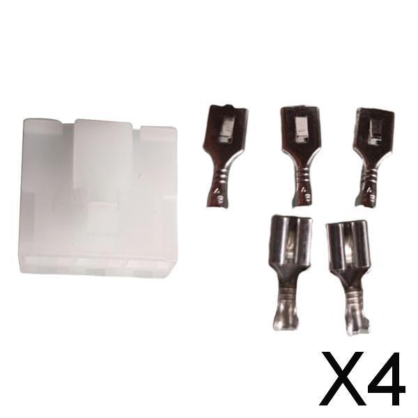 4xRectifier/Regulator Wiring Harness Connector Kit Ricks Motorsport 11-101
