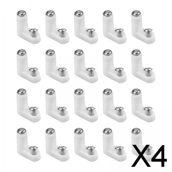 4xPCB Board Mounting Feet Durable with Screws Circuit Board Compact PCB Spacer 20Pcs