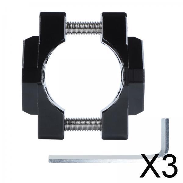 3xPressure Code Stent Bumper Clamp Decoration Motorcycle Headlight Mount