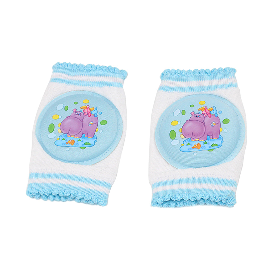 Kids Soft Anti-slip Elbow Cushion Crawling Knee Pad  Hippo
