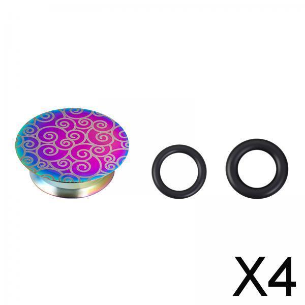 4xCrank Cover Durable for Bicycle Bottom Bracket Crank Repair Tools Colorful