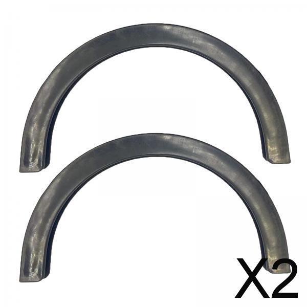 2xSkateboard Deck Guards Protector U Channel Design for Double Rocker Board