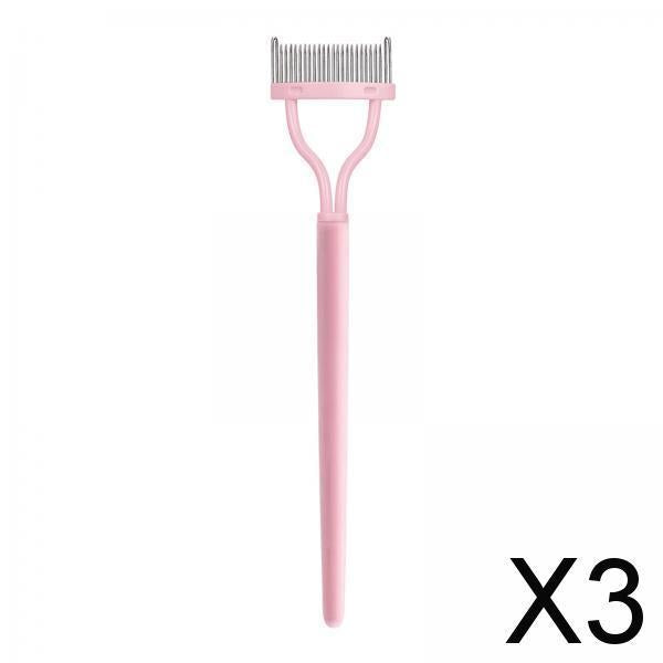 3xEyelash Separator Comb ARC Designed Eyelash Grooming Brush Mascara Separator