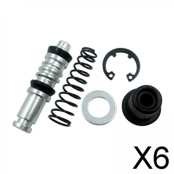 6xClutch Brake Pump Piston Plunger Repair Kit Durable Replace for Scooter Upper Pump 12.7mm