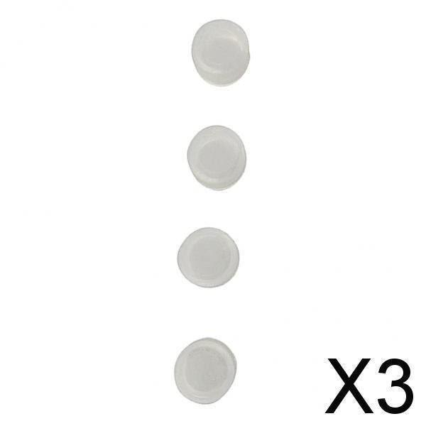 3x4pcs Quadcopter Lamp Cover Lampshade for SYMA X21 X21W RC Drone Parts White