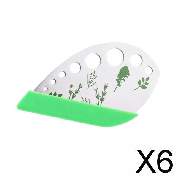 6x9 Holes Herb Stripper Thyme Vegetable Cutter Leaf Remover Kitchen Gadgets