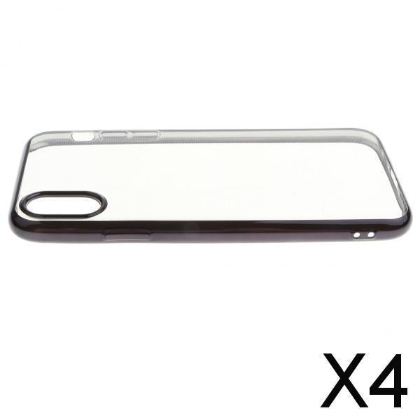 4xTPU Soft Silicone Case Cover for iPhone X/XS/XR/XS Max iPhoneXS Max（6.5）