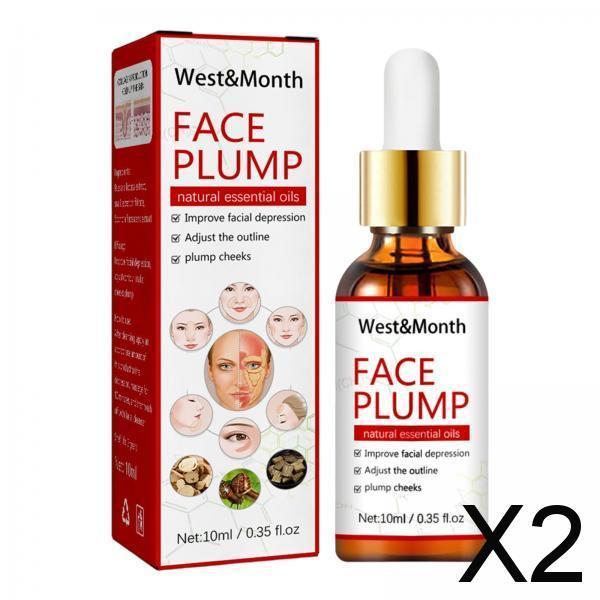 2xFace Serum Plumping Firming Lighten Fine Lines Face Lifting Skin Care