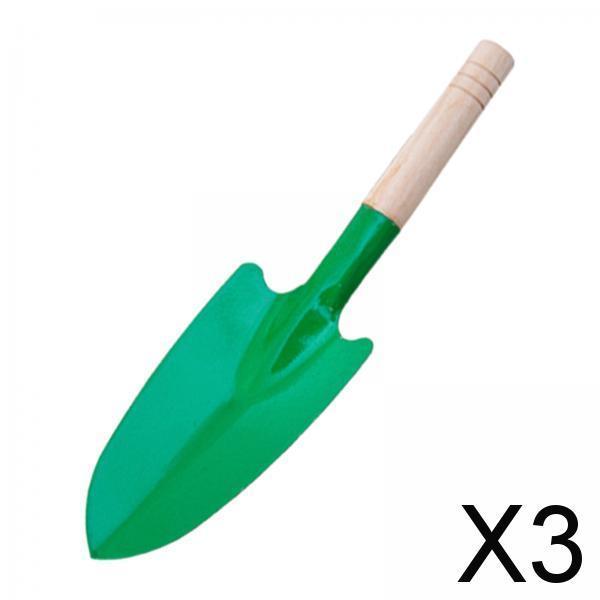 3xGarden Spade Manual Lightweight Garden Tool Shovel for Lawn Planting Digging