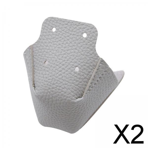 2xRoller Skate Toe Protector Skate Cap Protector for Outdoor Sports Accs Gray