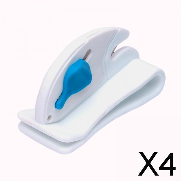 4xBalloon Ribbon Cutter Tool Package Opener for Animal Balloons Party Birthday White