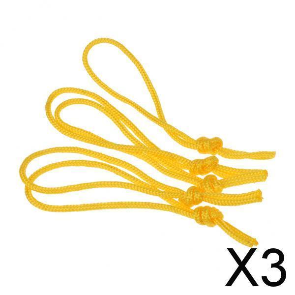 3x5 Piece Polyester Leash Strings for SUP Surfboard Bodyboard Longboard Yellow