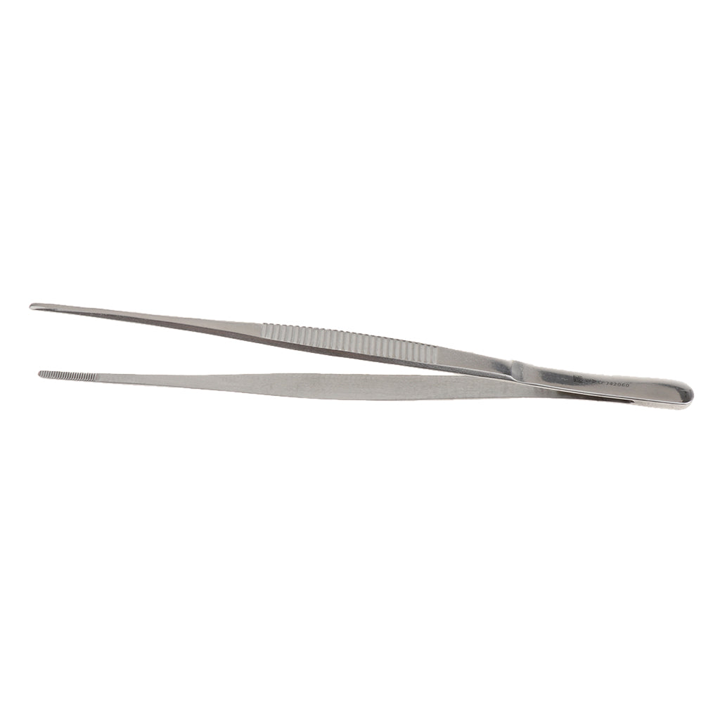 Long Stainless Steel Straight Tweezers for Detailed Work 22cm Length A