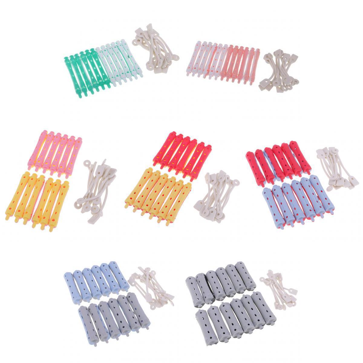 Assorted Sizes Hair Curler Clamps Hairdreser Perm Rods Hair Styling DIY Tool