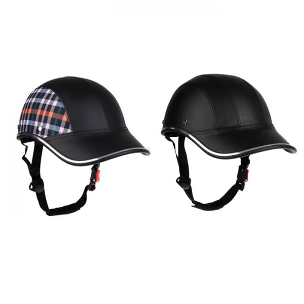 2Pcs Baseball Cap Style Bike Bicycle Helmet Anti-UV Safe Helmet Visor Hat