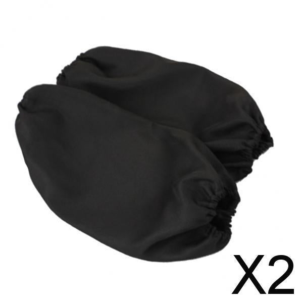 2xCloth Arm Sleeves Covers Oversleeves Cleaning Kitchen Black