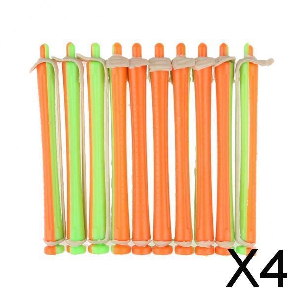 4xHair Perm Rods No Heat Hair Curlers Rollers Salon DIY Bangs Curling Tools 1