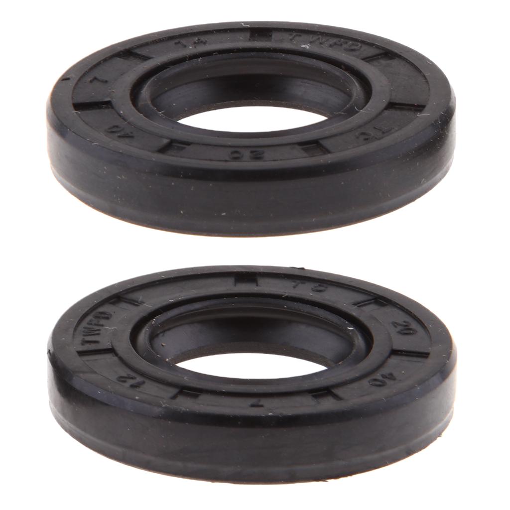 2pcs Crankshaft Oil Seals for Yamaha PW50 PEEWEE PY50 JS50PY LX50PY