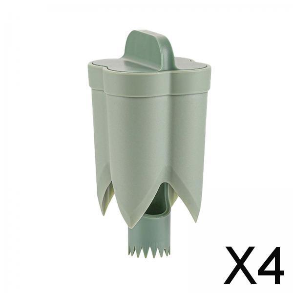 4xVegetable Jalapeno Chili Bell Pepper Seed Remover Tomato Coring Tools Green