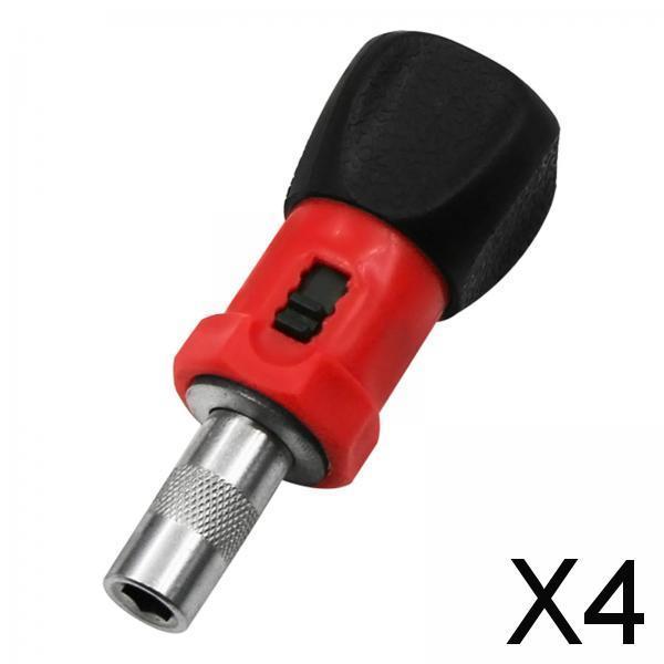 4xPrecision Ratchet Screwdriver Replaceable Repair Tool for Home Maintenance