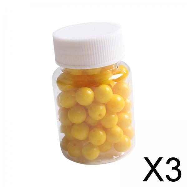 3xFly Fishing Floats Fishing Accessories Foam Floats for Catfish Walleye Trout 10mm