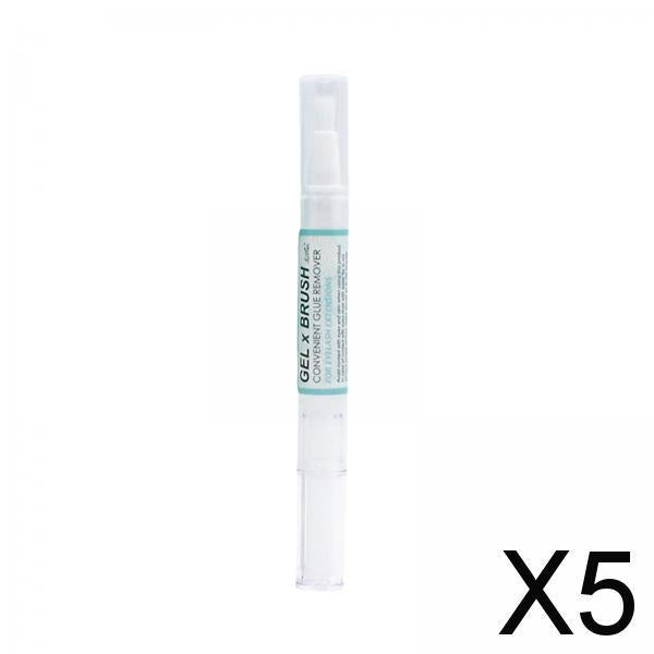 5xEyelash Extension Remover Low Irritation Eyelash Glue Remover for Home Salon