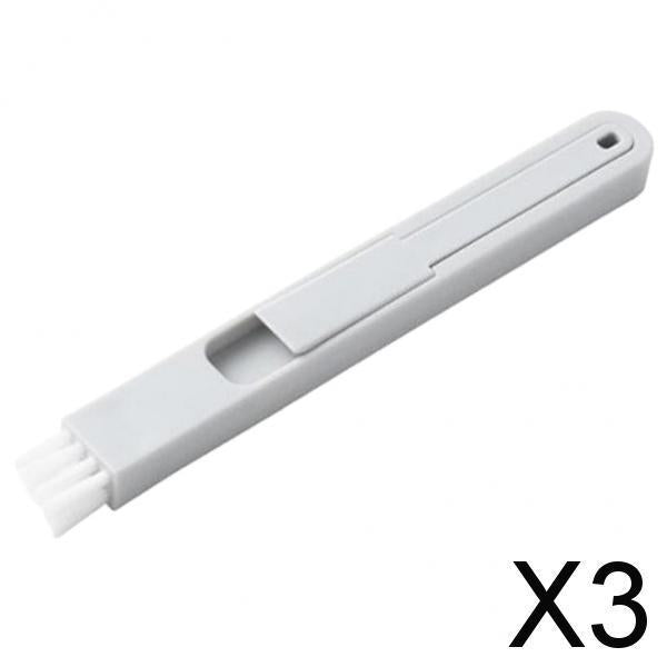 3xComputer Window Crevice Cleaning Brush Keyboard   Dust Cleaning Tools