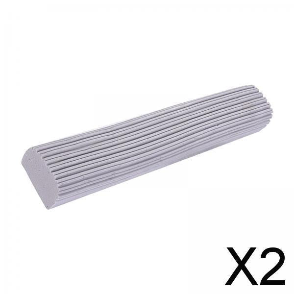 2xPortable High Absorbent Self Squeeze Short Mops Mop Head Replacement