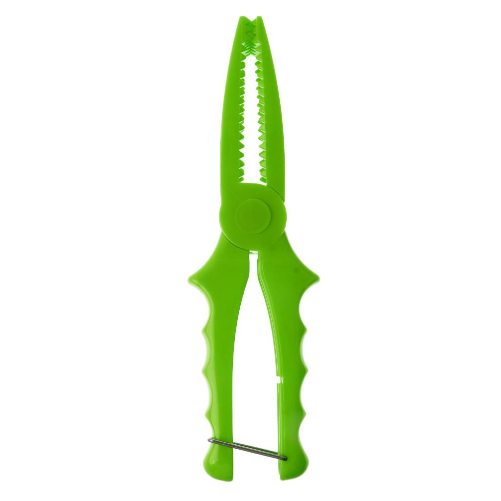 Fishing Lip Grip ABS Plastic Fish Lip Holder Gripper Fishing Pliers Green