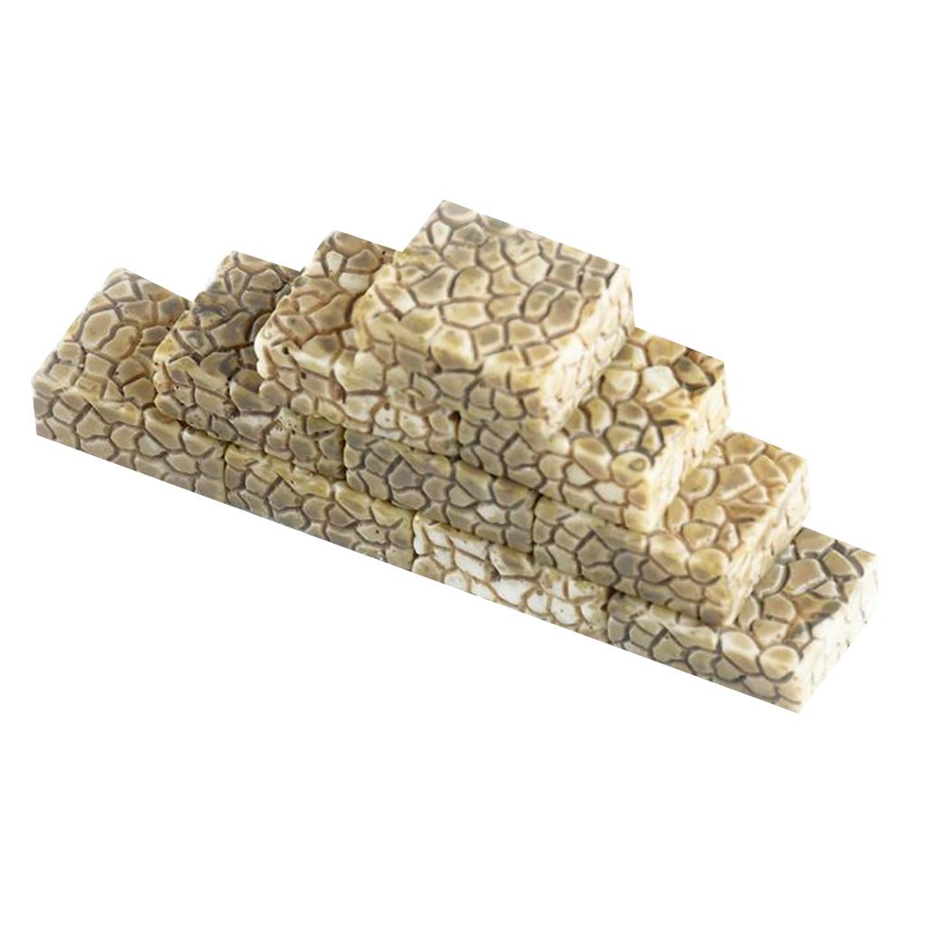 3x10 Pieces Stairs Miniature Doll House Fairy Garden Home Sandtable DIY