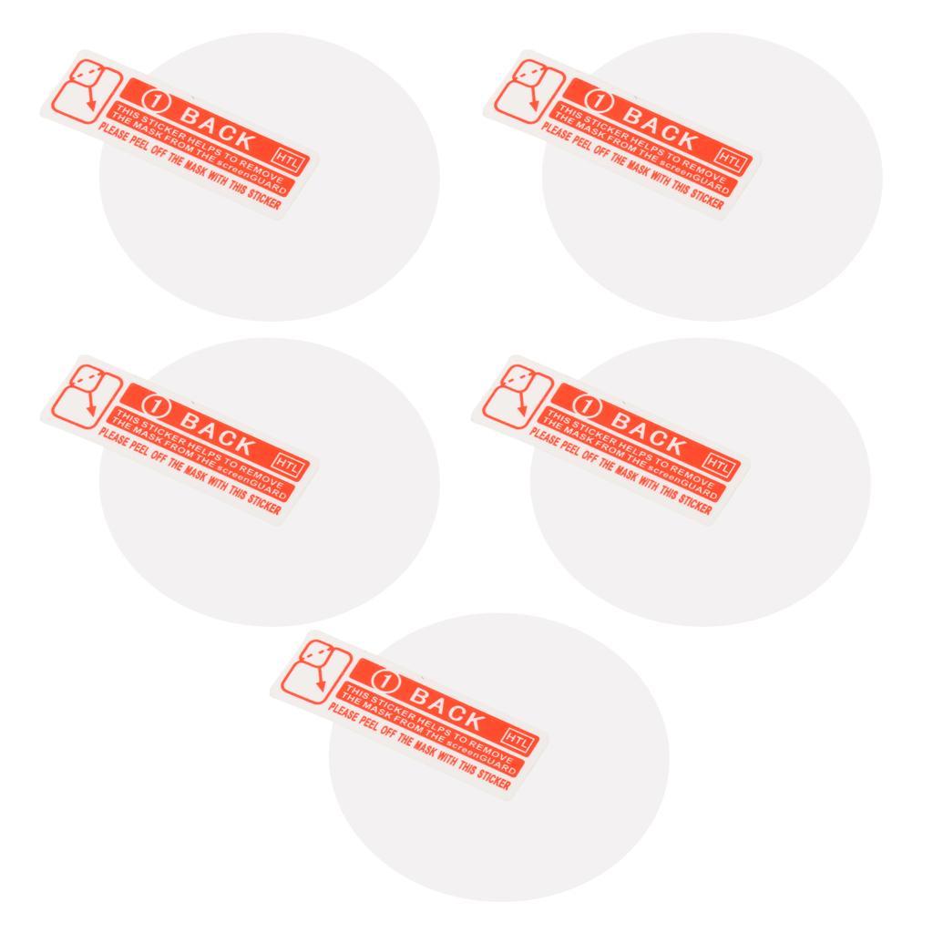 5Pieces 9H Tempered Glass Screen Protector Film For Huami Amazfit Watch
