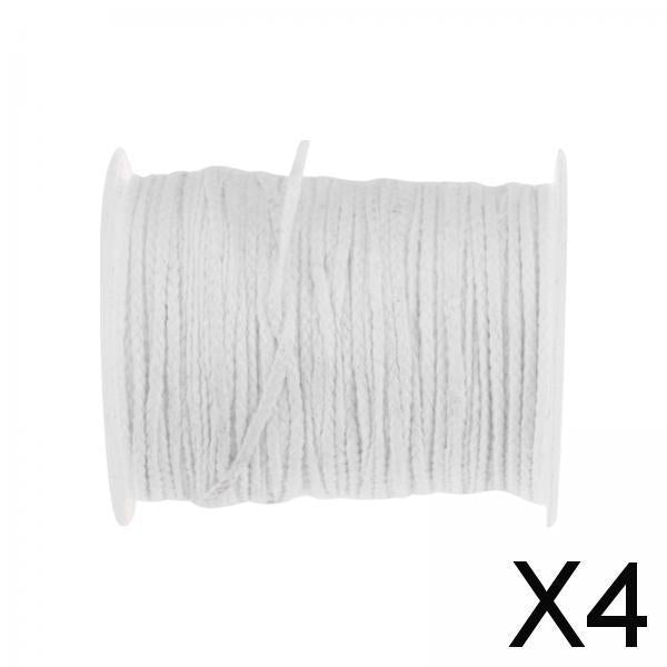 4xDIY Candle Wicks Replacement Cotton String Oil Candle Making