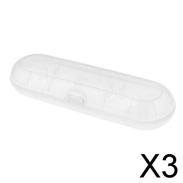 3xPortable Electric Toothbrush Travel Case for Most Toothbrush Type