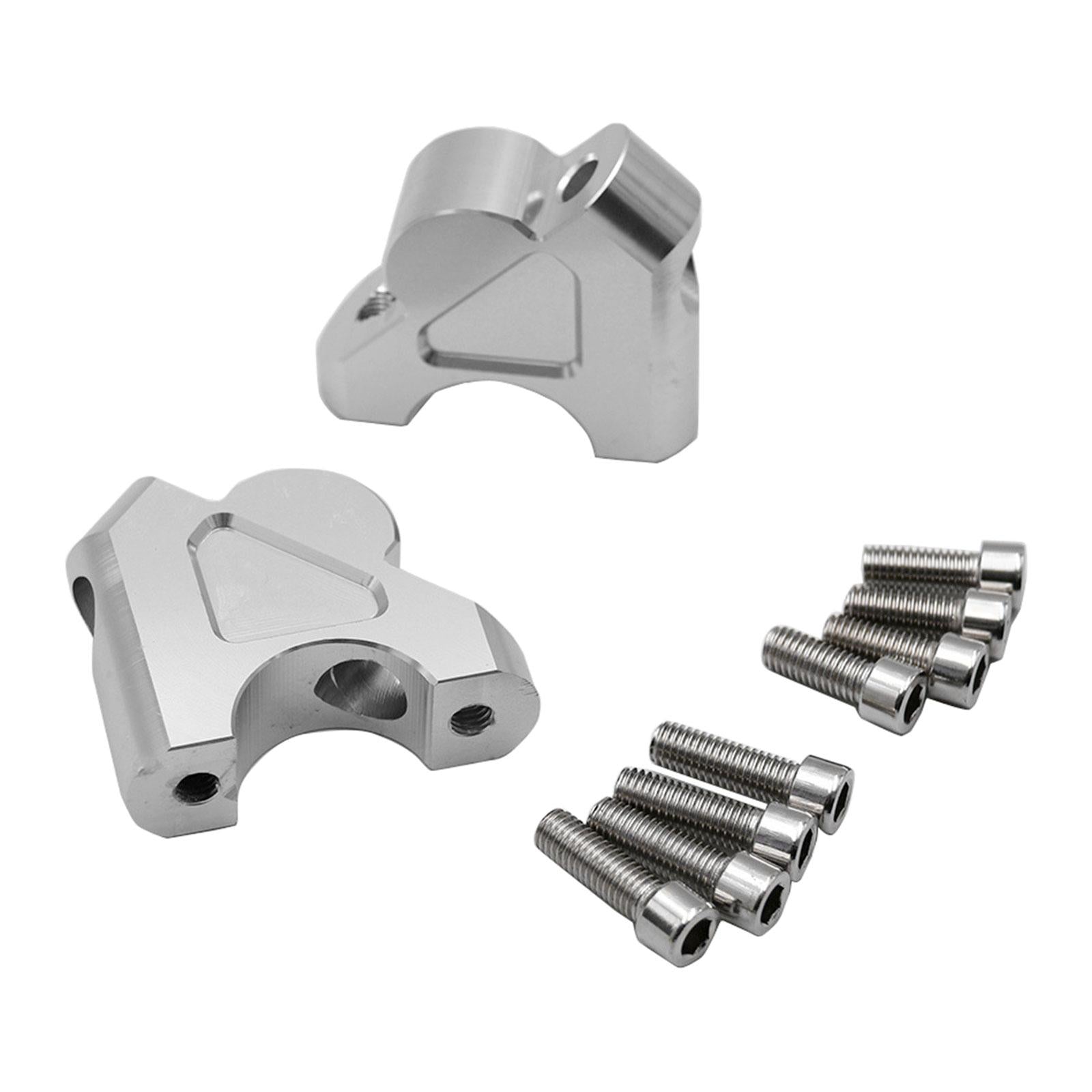 Motorcycle Handlebar Riser Kit for R1200GS Adv LC 2013-2017 Silvery
