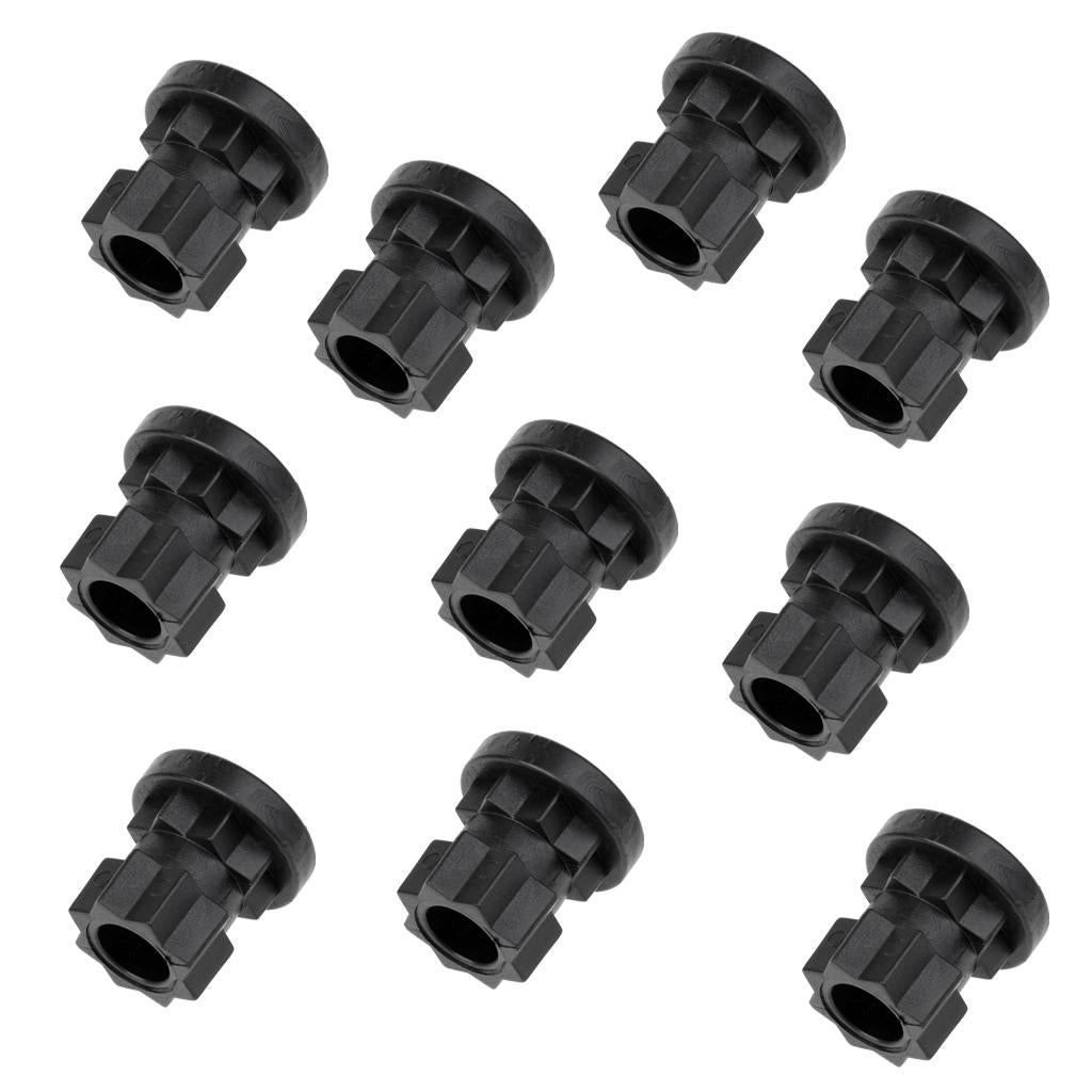 10 Piece Ram Mount Track Rail Base Adapter for Kayak Boat Fishing Rod Holder
