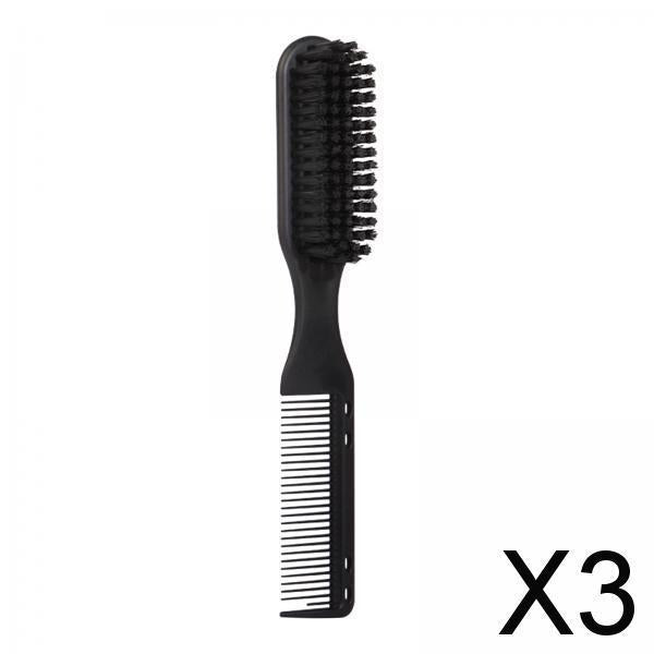 3xHair Styling Comb Hair Styling Accessories Hair Brushing Oil Head Comb Brush Style A