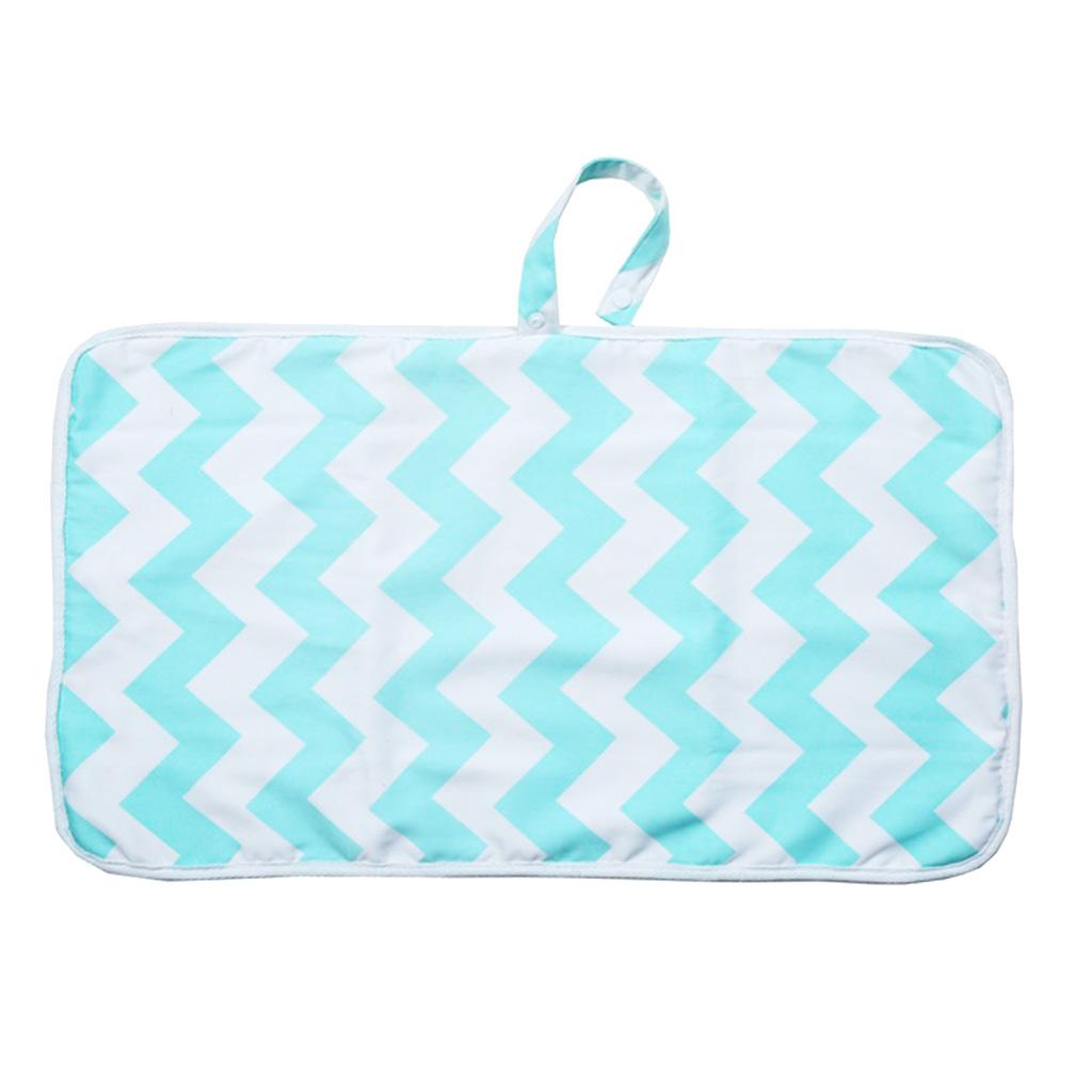 Cotton Urine Pad Infant Diaper Bedding Changing Cover Pad For Baby Green