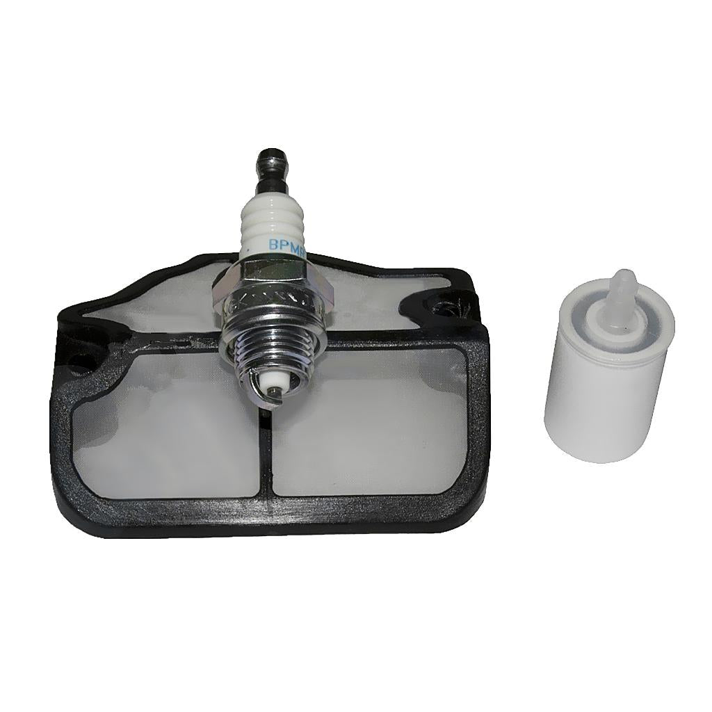 3xAir & Fuel Filter Spark Plug Kit Fit for HUSQVARNA 36 41 136 137 141 142